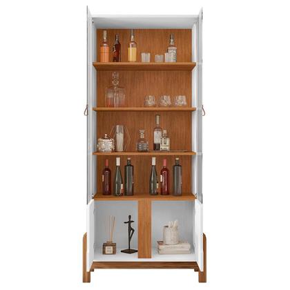 Imagem de Sala de Jantar Lizz com Cristaleira e Buffet Aparador 4 Portas - Casa D