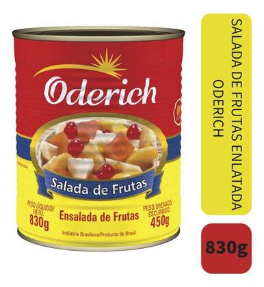Imagem de Salada De Frutas Em Conserva Oderich Lata