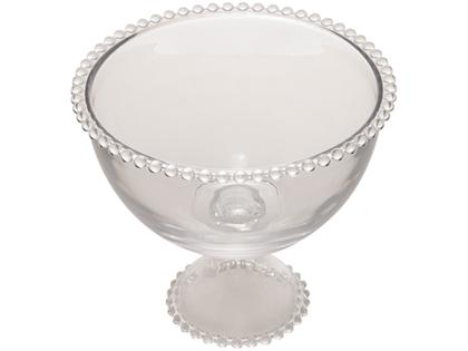 Imagem de Saladeira Bowl Cristal com Pé Pearl 21 x 19 cm - Wolff