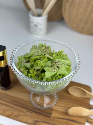 Imagem de Saladeira com Pé Cristal Pearl 21 cm x 19 cm Wolff