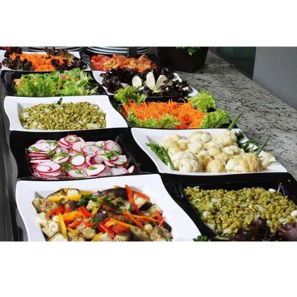 Imagem de Saladeira Moove Vemplast P 800Ml Profissional Cook Vermelha