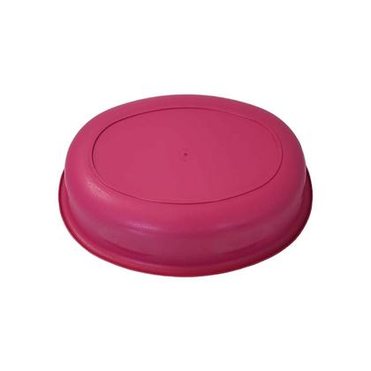 Imagem de Saladeira Plástica Oval 3,5 Litros 33X9Cm Multiuso Rosa