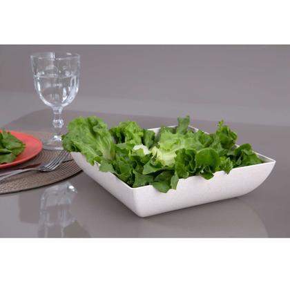 Imagem de Saladeira Quadrada 1,4 Lt Travessa Petisqueira Bege