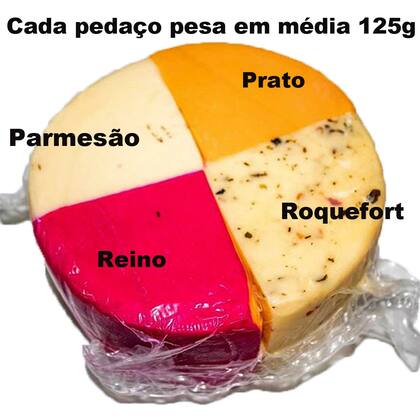 Imagem de Salame Defumado + 7 Tipos De Queijos Da Região Da Canastra