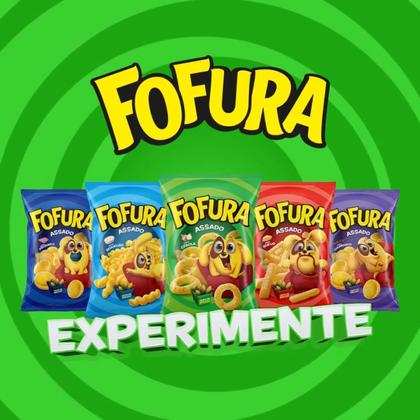 Imagem de Salgadinho de Milho Fofura 60g  - Sabores