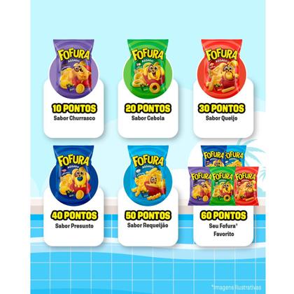 Imagem de Salgadinho de Milho Fofura 60g  - Sabores