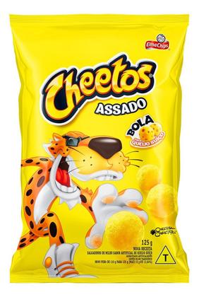 Imagem de Salgadinho Milho Bola Queijo Suico Elma Chips Cheetos 125g