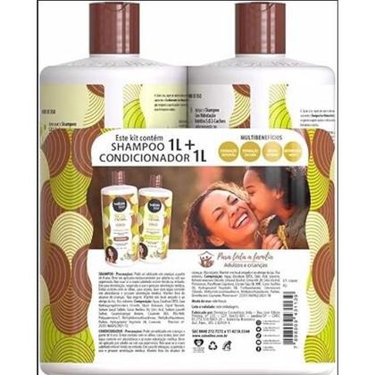 Imagem de Salon Line, Kit Shampoo e Condicionador, SOS Cachos, Coco- 1 L