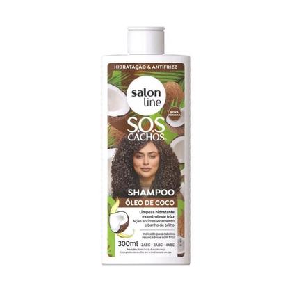 Imagem de Salon Line Kit SOS Cachos Óleo de Coco Shampoo 300ml + Condicionador 200ml