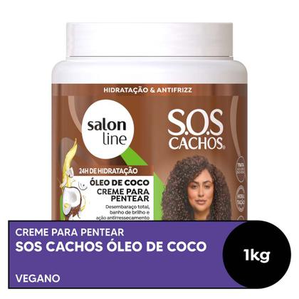 Imagem de Salon Line S.O.S Cachos Coco - Creme para Pentear