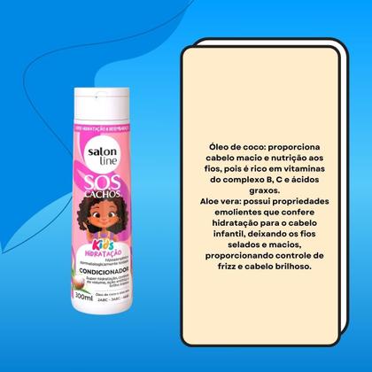Imagem de Salon Line SOS Cachos Kids Hidratação Condicionador 300ml