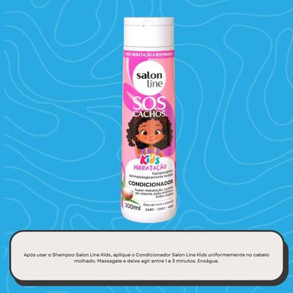 Imagem de Salon Line SOS Cachos Kids Hidratação Condicionador 300ml