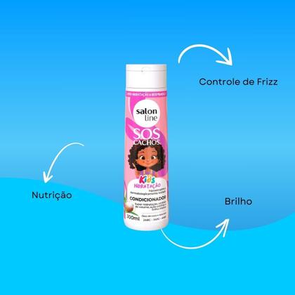 Imagem de Salon Line SOS Cachos Kids Hidratação Condicionador 300ml