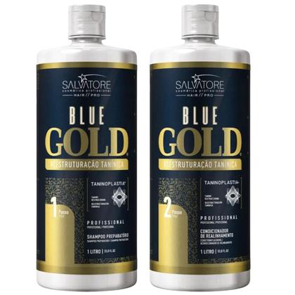 Imagem de Salvatore Blue Gold Kit 2x1 Litro e Kit Aplicação