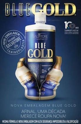Imagem de Salvatore Kit Blue Gold Passo 1 e Passo 2 -1L