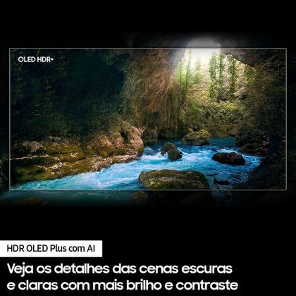 Imagem de Samsung AI Big TV 83" OLED 4K 83S90D 2024,  Processador com AI, Painel até 144hz, Design LaserSlim, AI Energy Mode, Alexa built in