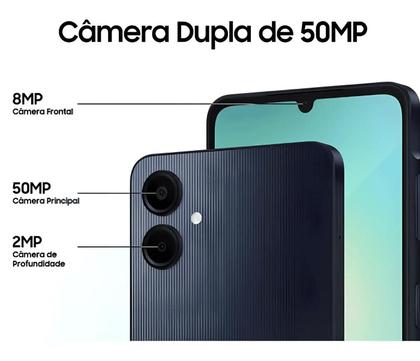 Imagem de Samsung Galaxy A06 5g 64gb 4gb Dual Black Black