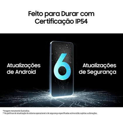 Imagem de Samsung Galaxy A16 Cinza, 5G, 256GB, 8GB RAM, Câmera até 50MP, Tela 6,7", NFC, IP54, Bateria 5000mAh