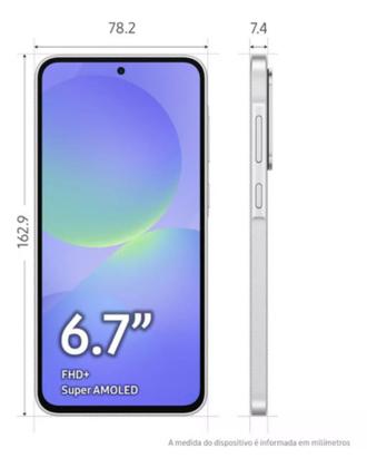Imagem de Samsung Galaxy A36 256gb 8gb Ram 5G 6,7' NFC selfie 12mpx Cam 50mpx