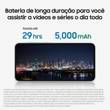 Imagem de Samsung Galaxy A36 256gb 8gb Ram 5G 6,7' NFC selfie 12mpx Cam 50mpx
