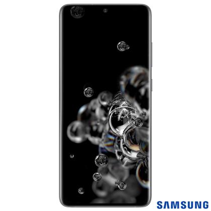 Imagem de Samsung Galaxy S20 Ultra Cosmic Gray, Tela de 6,9, 4G, 128GB e Câmera de 108MP + 12MP + 48MP + ToF - SM-G988BZA3Z