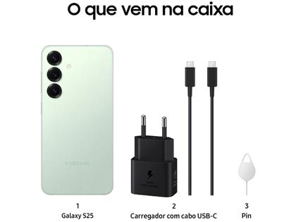 Imagem de Samsung Galaxy S25 5G 256GB Galaxy AI Verde