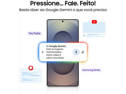 Imagem de Samsung Galaxy S25 Ultra 5G 256GB Galaxy AI Titânio Preto 6,9" 12GB RAM Câm. Quádrupla 200+50+10+50MP Bateria 5000mAh Dual Chip