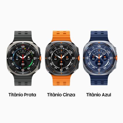 Samsung Galaxy Watch Ultra 2025 Smartwatch 47mm LTE, Galaxy AI, Titânio ...