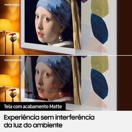Imagem de Samsung Smart TV 32" QLED The Frame 2023 LS03C, Tela Matte, Design slim, Suporte de parede incluso