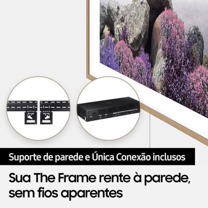 Imagem de Samsung Smart TV 32" QLED The Frame 2023 LS03C, Tela Matte, Design slim, Suporte de parede incluso