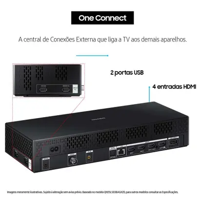 Imagem de Samsung Smart TV 32" QLED The Frame 2023 LS03C, Tela Matte, Design slim, Suporte de parede incluso