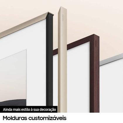 Imagem de Samsung Smart TV 43" QLED 4K The Frame 43LS03D, Tela Matte antirreflexo, Molduras customizáveis, Modo Arte, One Connect