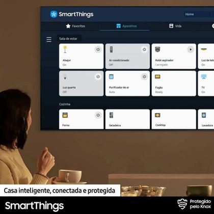 Imagem de Samsung Smart TV 55" QLED 4K Q65D 2024, Modo Game, Tela sem limites, Design slim, Visual livre de cabos, Alexa built in