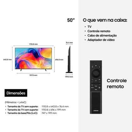 Imagem de Samsung Smart TV 65" MiniLED 4K M75H + Samsung Smart TV 50" MiniLED 4K M75H