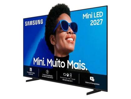 Imagem de Samsung Smart TV 85" Mini LED 4K M75H 26/2027, Vision AI Companion, Modo Futebol, Xbox Cloud Gaming, Canais Gratuitos