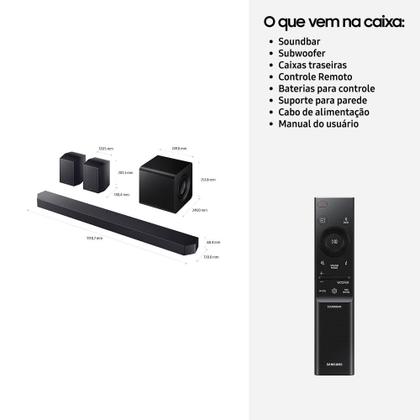 Imagem de Samsung Vision AI TV 115" NEO QLED 4K QN90F + Soundbar HW-Q930F