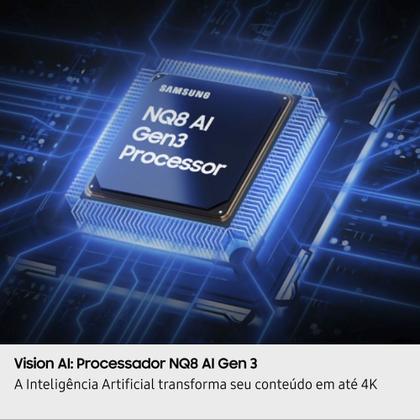 Imagem de Samsung Vision AI TV 115 NEO QLED Ultra 4K QN90F 2025, Mini LED, Processador com AI, Tela Matte, Controle por Gestos, Modo Game com AI