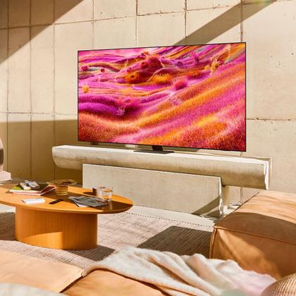 Imagem de Samsung Vision AI TV 43" NEO QLED 4K QN90F 2025, Mini LED, Processador com AI, Tela Matte, Controle por Gestos, Modo Game com AI