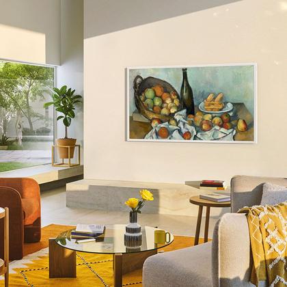 Imagem de Samsung Vision AI TV 43" The Frame 4K LS03F 2025, Tela Matte antirreflexo, Molduras customizáveis, Modo Arte, 7 Anos de Atualização