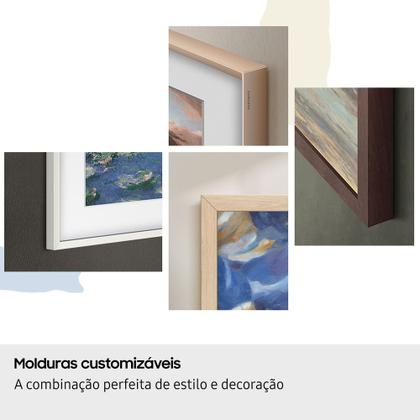 Imagem de Samsung Vision AI TV 43" The Frame 4K LS03F 2025, Tela Matte antirreflexo, Molduras customizáveis, Modo Arte, 7 Anos de Atualização