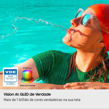 Imagem de Samsung Vision AI TV 50" QLED Ultra 4K Q7F 2025, Pontos Quânticos, Processador com AI, Art Store, Alexa