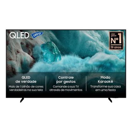 Imagem de Samsung Vision AI TV 50" QLED Ultra 4K Q7F 2025, Pontos Quânticos, Processador com AI, Art Store, Alexa