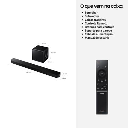 Imagem de Samsung Vision AI TV 65" NEO QLED 4K QN1EF + Soundbar HW-Q800F