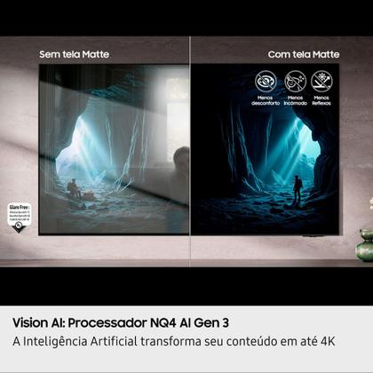 Imagem de Samsung Vision AI TV 65" OLED 4K S95F 2025, Processador com AI, Tela Matte, Controle por Gestos, Modo AI, Painel até 165hz, Dolby Atmos