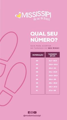 Imagem de Sandália Anabela Feminina Mississipi MF512