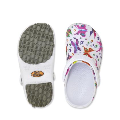 Imagem de Sandália Babuche Estampado Soft Mania com Tira Detalhe Perfuros e Sola Borracha