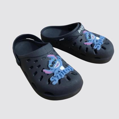 Imagem de Sandália Babuche Infantil Azul Disney Urban Stitch Grendene Kids Ref.: 23197 