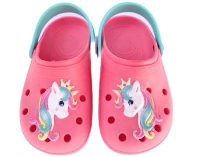 Imagem de Sandalia Babuche Infantil Feminina Unicornio Menina leve e Confortavel