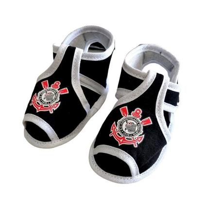 Imagem de Sandália Bebê Corinthians Revedor Oficial