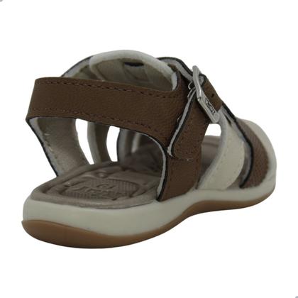 Imagem de Sandália Bebê Kidy Equilíbrio Natural Caramelo